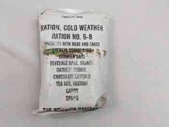 Ration, Cold Weather 24HR - Menu 6 B - Spaghetti With Meat And Sauce Ration, Cold Weather 24HR - Menu 6 B - Spaghetti With Meat And Sauce