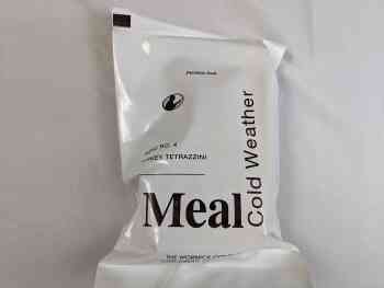Meal Cold Weather Menu 4 - Turkey Tetrazzini Meal Cold Weather Menu 4 - Turkey Tetrazzini