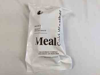 Meal Cold Weather Menu 8 - Spaghetti With Meat Sauce Meal Cold Weather Menu 8 - Spaghetti With Meat Sauce