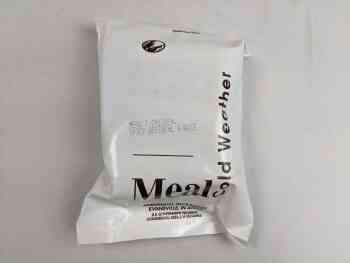Meal Cold Weather Menu 1 - Chicken, Spicy Oriental With Rice Meal Cold Weather Menu 1 - Chicken, Spicy Oriental With Rice