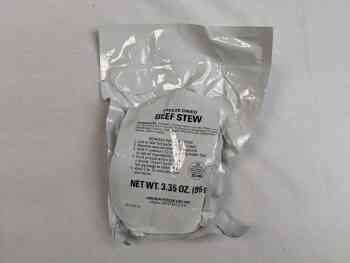Ration, Cold Weather Freeze Dried Beef Stew Meal Ration, Cold Weather Freeze Dried Beef Stew Meal