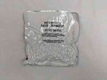 Ration, Cold Weather Nut And Raisin Mix Ration, Cold Weather Nut And Raisin Mix