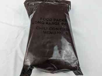 Food Packet, Long Range Patrol Menu 2 - Chili Con Carne Food Packet, Long Range Patrol Menu 2 - Chili Con Carne