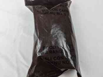 Food Packet, Long Range Patrol Menu 2 - Chili Con Carne Food Packet, Long Range Patrol Menu 2 - Chili Con Carne