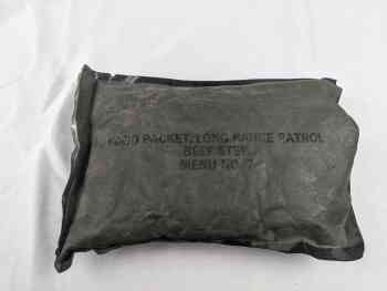 Food Packet, Long Range Patrol Menu 7 - Beef Stew Food Packet, Long Range Patrol Menu 7 - Beef Stew