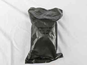 Food Packet, Long Range Patrol Menu 3 - Spaghetti With Meat Sauce Food Packet, Long Range Patrol Menu 3 - Spaghetti With Meat Sauce