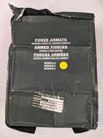 Italian Armed Forces 24hr Ration Menu A Italian Armed Forces 24hr Ration Menu A