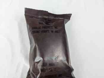 Brown Bag Food Packet, Long Range Patrol Menu 1 - Beef Hash Brown Bag Food Packet, Long Range Patrol Menu 1 - Beef Hash
