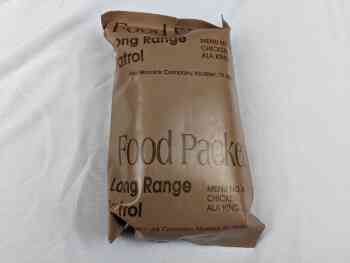 Food Packet, Long Range Patrol Menu 4 - Chicken Ala King Food Packet, Long Range Patrol Menu 4 - Chicken Ala King