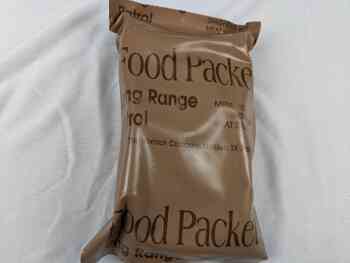 Food Packet, Long Range Patrol Menu 6 - Spaghetti With Meat Sauce Food Packet, Long Range Patrol Menu 6 - Spaghetti With Meat Sauce
