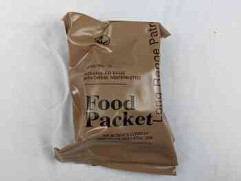 Food Packet, Long Range Patrol Menu 10 - Scrambled Eggs With Cheese, Mexican Style Food Packet, Long Range Patrol Menu 10 - Scrambled Eggs With Cheese, Mexican Style