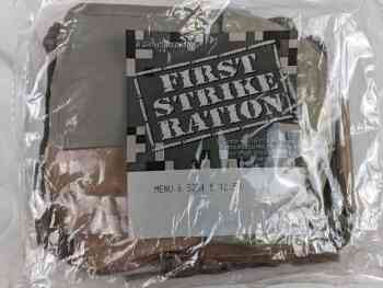 First Stike Ration 24 hr Menu 6 First Stike Ration 24 hr Menu 6