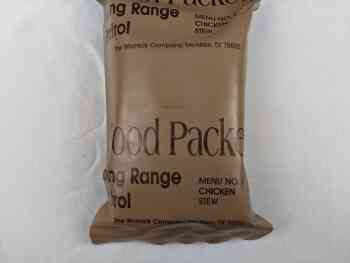 Food Packet, Long Range Patrol Menu 1 - Chicken Stew Food Packet, Long Range Patrol Menu 1 - Chicken Stew