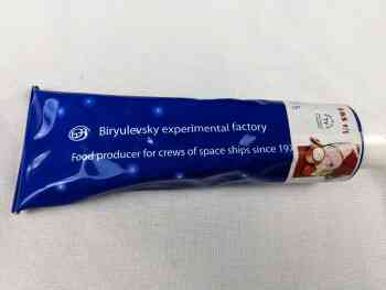 Russian ISS Era - Tube Food - Ham Russian ISS Era - Tube Food - Ham