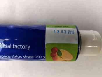 Russian ISS Era - Tube Food - Peach and Cherry Drink Russian ISS Era - Tube Food - Peach and Cherry Drink