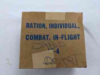 Ration, Individual, Combat, In Flight, IF-4 Ration, Individual, Combat, In Flight, IF-4