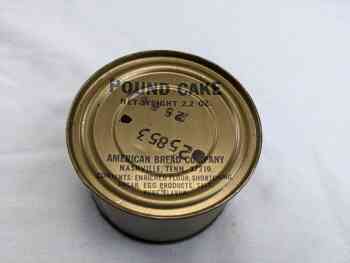 Can: Pound Cake (American Bread Company) Can: Pound Cake (American Bread Company)