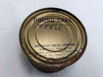Can: Pound Cake (American Bread Company) Can: Pound Cake (American Bread Company)