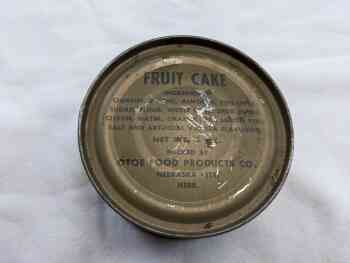 Can: Fruitcake (Otoe Food Products) Can: Fruitcake (Otoe Food Products)