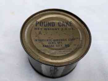 Can: Pound Cake (Interstate bakers) Can: Pound Cake (Interstate bakers)