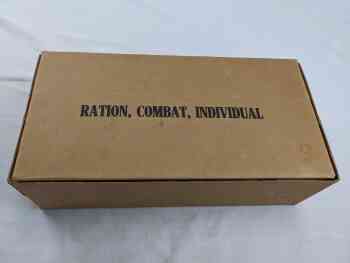 Ration, Combat, Individual (Empty) Ration, Combat, Individual (Empty)