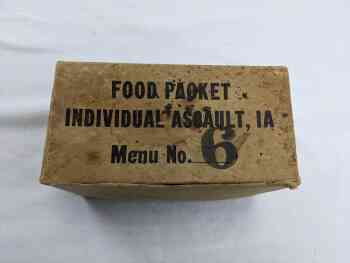Food Packet, Individual Assault, IA - Menu 6 (Empty) Food Packet, Individual Assault, IA - Menu 6 (Empty)