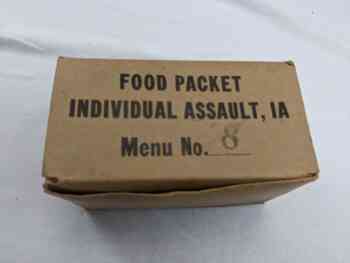 Food Packet, Individual Assault, IA - Menu 8 Food Packet, Individual Assault, IA - Menu 8