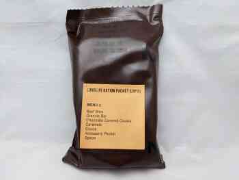 Longlife Ration Packet (LLRP) - Menu 2 - Beef Stew Longlife Ration Packet (LLRP) - Menu 2 - Beef Stew