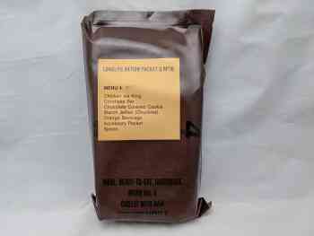 Longlife Ration Packet (LLRP) - Menu 4 - Chicken Ala King Longlife Ration Packet (LLRP) - Menu 4 - Chicken Ala King