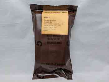 Longlife Ration Packet (LLRP) - Menu 5 - Chicken and Rice Longlife Ration Packet (LLRP) - Menu 5 - Chicken and Rice