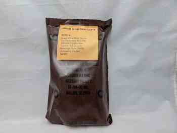 Longlife Ration Packet (LLRP) - Menu 6 - Spaghetti  w/Meat Sauce Longlife Ration Packet (LLRP) - Menu 6 - Spaghetti  w/Meat Sauce