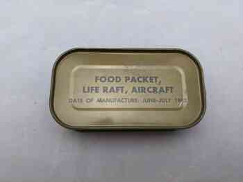 Food Packet, Life Raft, Aircraft Food Packet, Life Raft, Aircraft