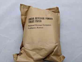SD5P - Manilla Cocoa Beverage Powder, Toilet Paper Pack SD5P - Manilla Cocoa Beverage Powder, Toilet Paper Pack