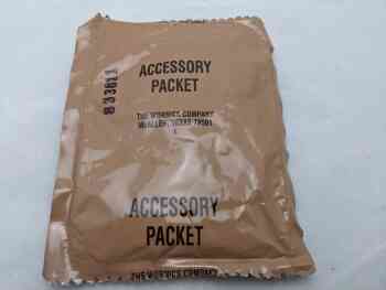 Accessory Packet Tan Bag Accessory Packet Tan Bag