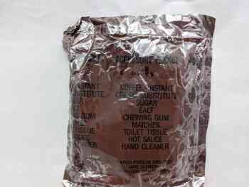 Accessory Packet, Early Square MRE Style Accessory Packet, Early Square MRE Style
