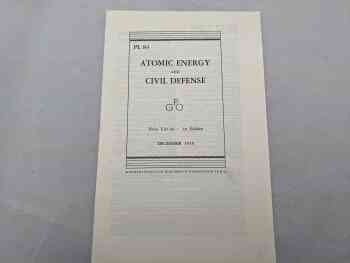 Atomic Energy and Civil Defense Atomic Energy and Civil Defense