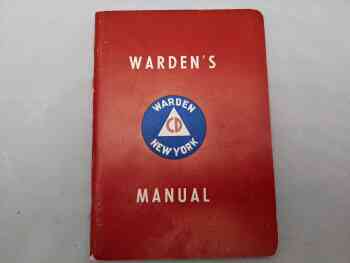 NY State Warden's Manual NY State Warden's Manual