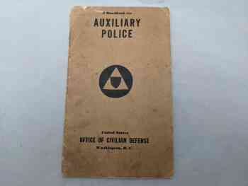 CD Handbook - Auxilliary Police CD Handbook - Auxilliary Police