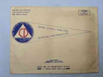City of San Jose Civil Defense Mailer City of San Jose Civil Defense Mailer