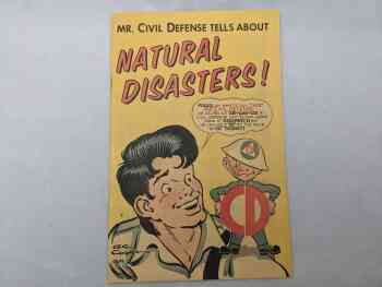 Mr Civil Defense Comic - Natural Disasters Mr Civil Defense Comic - Natural Disasters