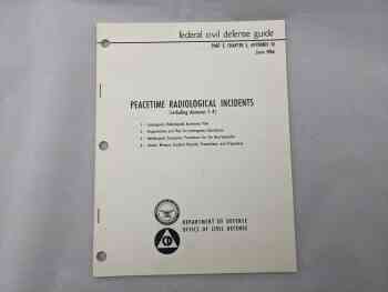 Peacetime Radiological Incidents Peacetime Radiological Incidents