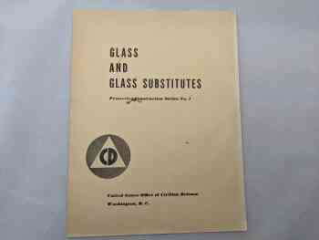 Glass and Glass Substitutes Glass and Glass Substitutes