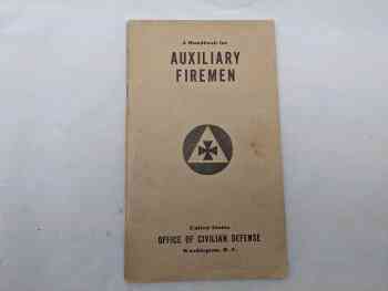 CD Handbook - Auxilliary Firemen CD Handbook - Auxilliary Firemen