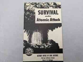 Survival Under Atomic Attack  (Michigan) Survival Under Atomic Attack  (Michigan)