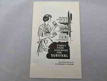 Family Food Stockpile for Survival Family Food Stockpile for Survival