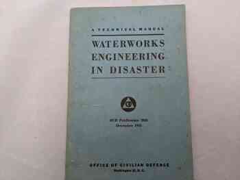 Waterworks Engineering In Disaster Waterworks Engineering In Disaster