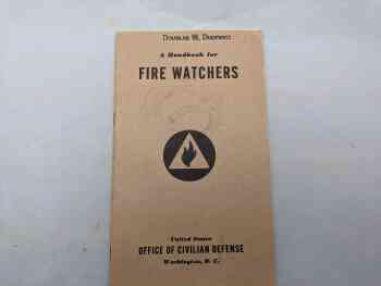 CD Handbook - Fire Watchers CD Handbook - Fire Watchers