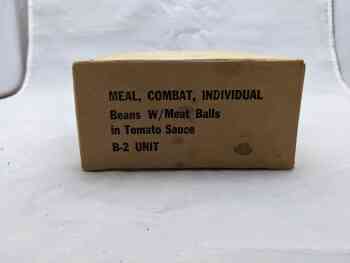 MCI Box - Beans, with Meat Balls in Tomato Sauce MCI Box - Beans, with Meat Balls in Tomato Sauce