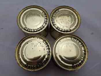 Processed Cheese (x4) (10 Man Compo Ration Components) Processed Cheese (x4) (10 Man Compo Ration Components)