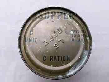 C-ration Supper B-Unit C-ration Supper B-Unit